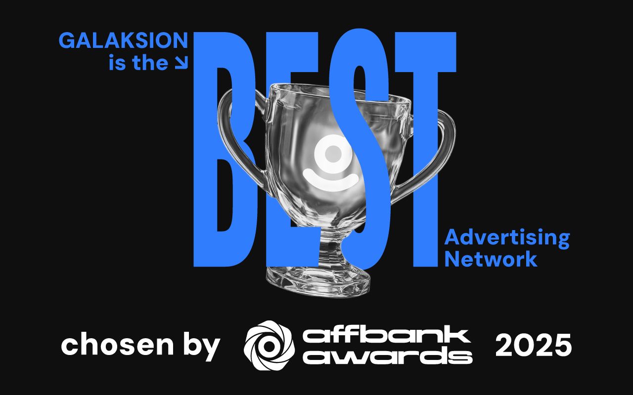 Galaksion is the Best Ad Network on Affbank!