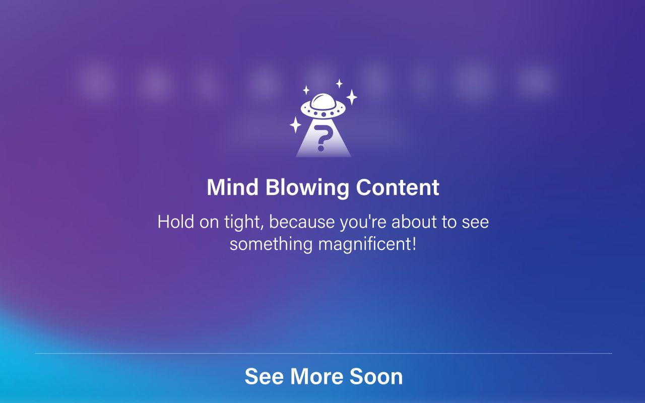 An important update!