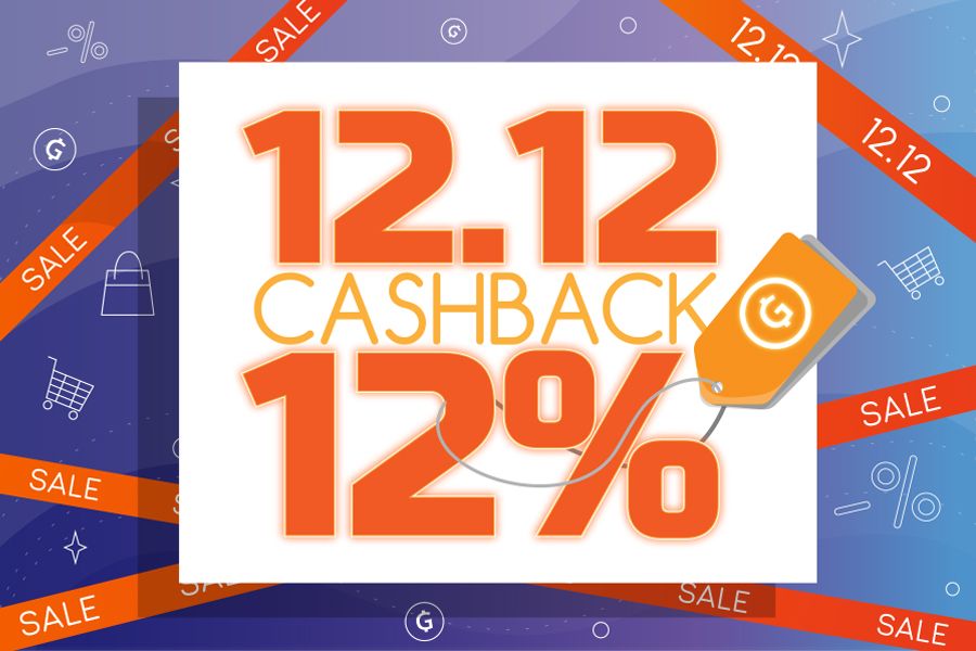 12.12. - 12% сashback on our Self-Service Platform