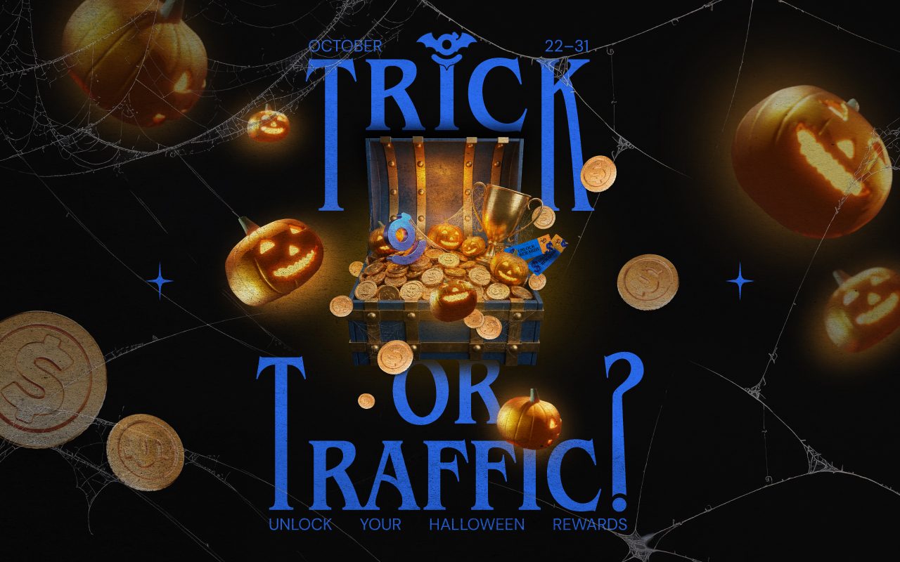 Win up to $150 to spend on Galaksion traffic!