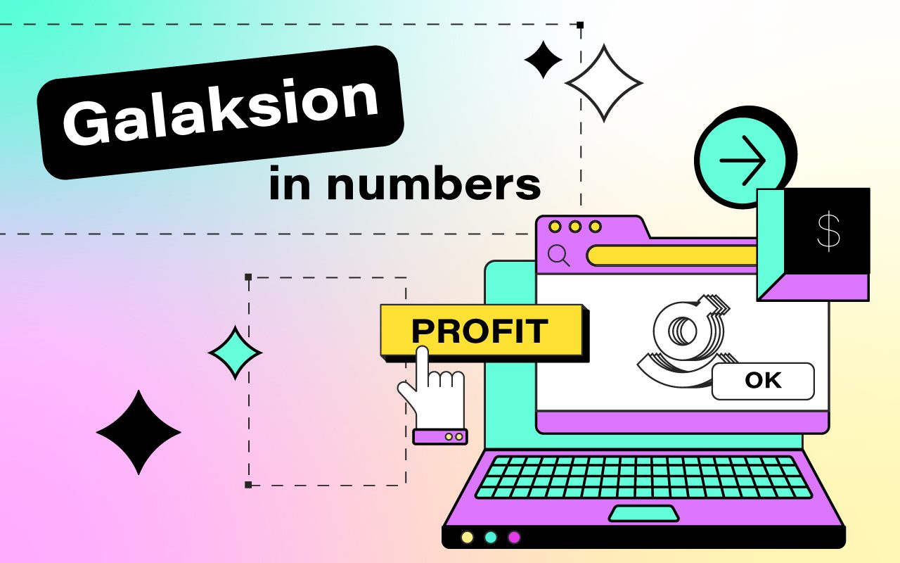Galaksion in numbers