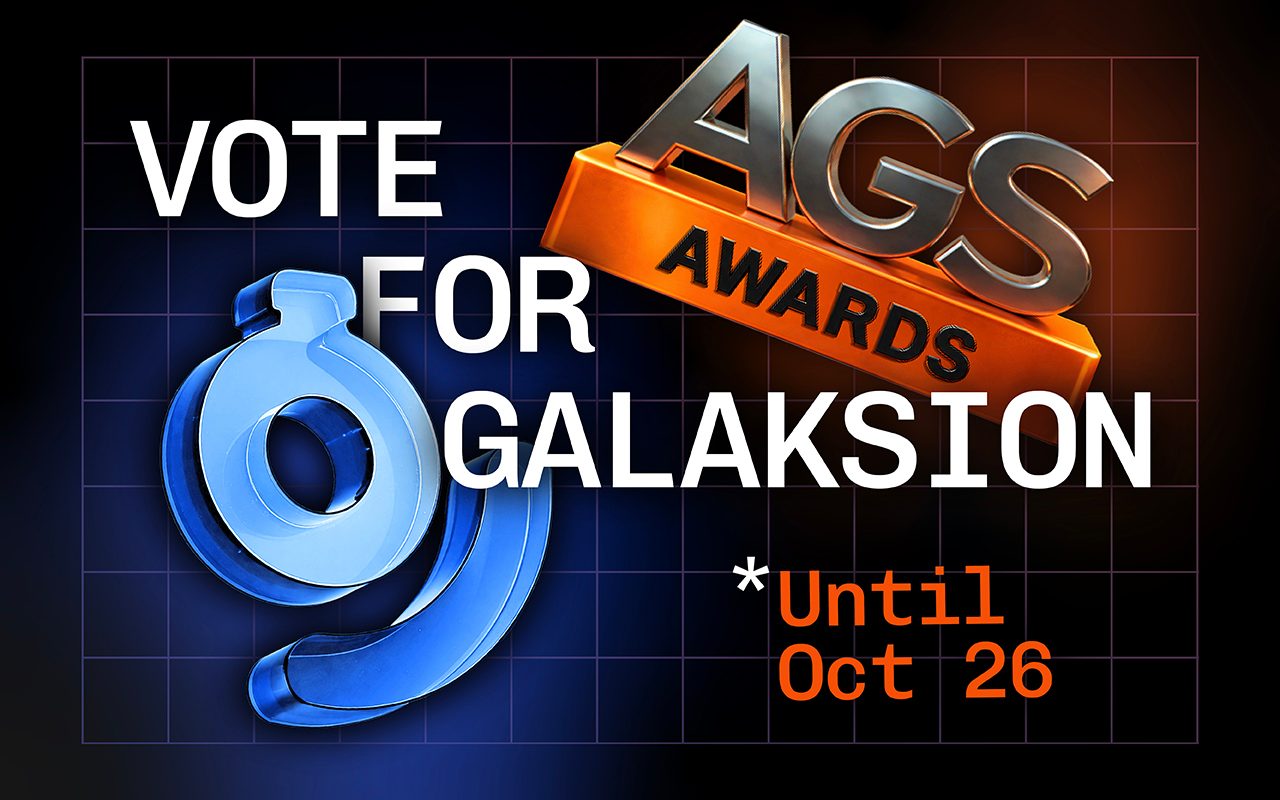 1 minute to support Galaksion at AGS Awards