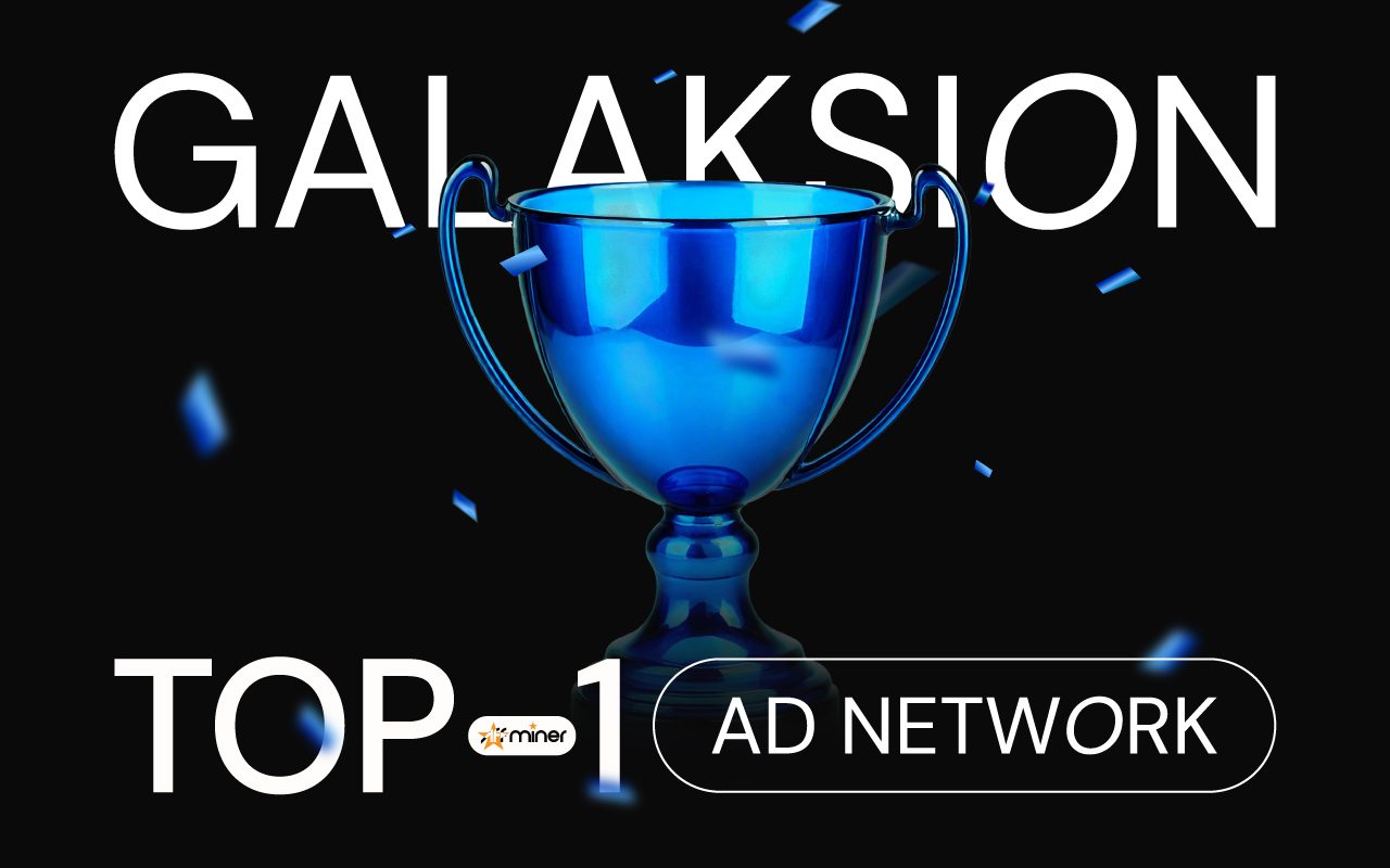 Galaksion is the Top Ad Network on Affminer
