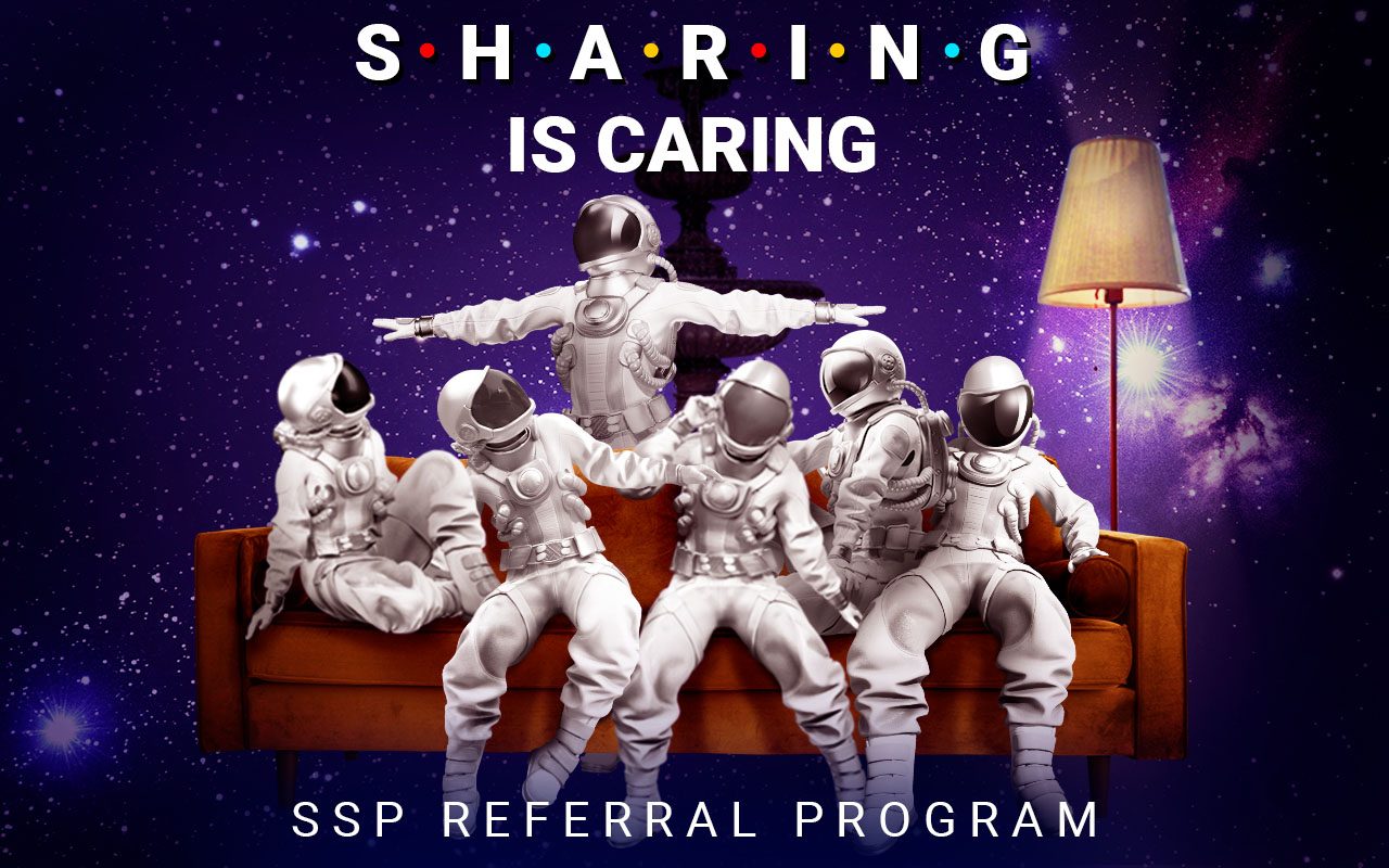Referral program starts now!